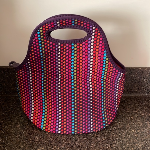 NWOT BUILT Mini Soft Neoprene Lunch Tote Bag-Lightweight, Insulated and Reusable - Picture 5 of 5